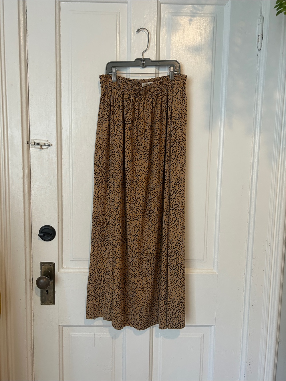 Women's Animal Print Maxi Skirt - Picture 1 of 4